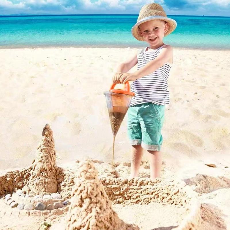 Childrens Sand Play Construction Tool Set For Building Castles At Shore Educational Beach Activity Toy