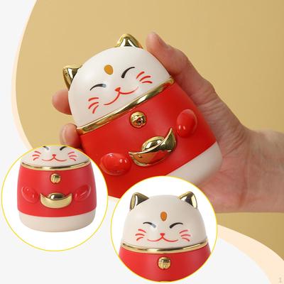 Toothpick Holder Chinese Year Decoration Tabletop Ornament Portable for Home