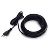 1~10m Self Regulating Heating Cable Water Pipe Anti-Freeze Protection with EU Plug Pre-assembled Heating Wire