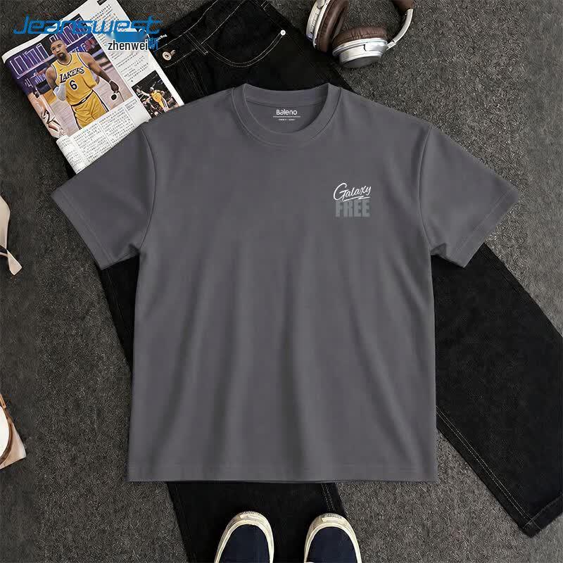 Jeanswest Men s Pure Cotton Loose Fit Short Sleeve T-Shirt 3XL