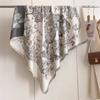 Retro Printed Butterfly Large Square Scarf Scarf Women'S High-End Gift Fashionable Versatile Outer Decoration Shawl Autumn
