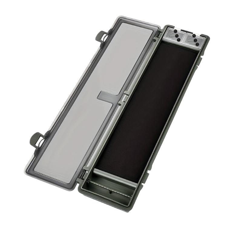 Портативная пластиковая коробка для лески с булавкой Портативные ящики для снастей Большая емкость Органайзеры для лески Легко носить 1