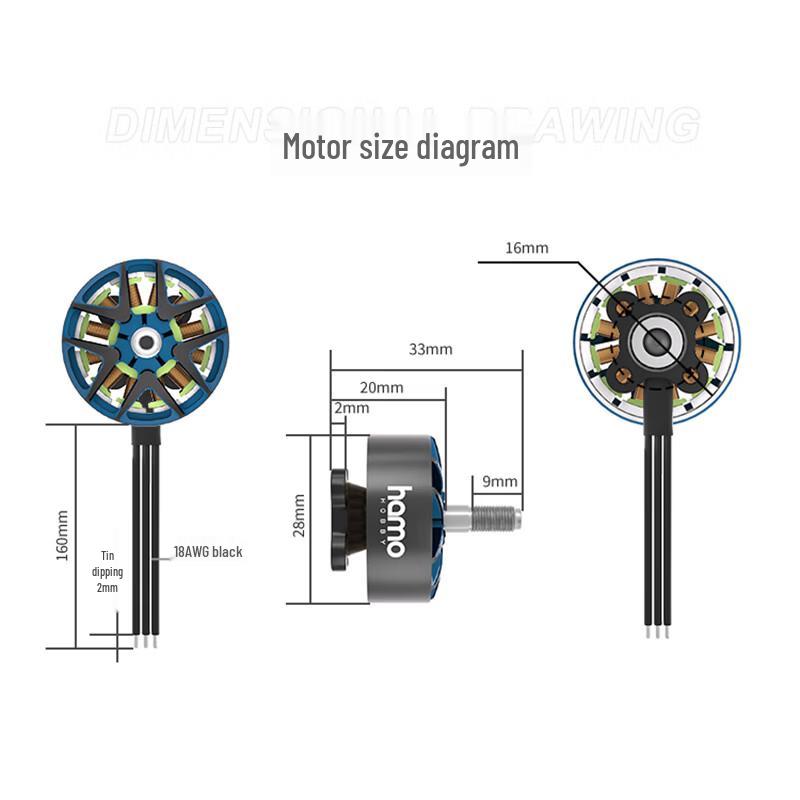 RUSHFPV Blade 2207 V2 Brushless Motor