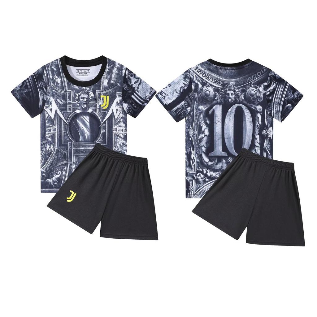 Ronaldo No. 7 & Neymar No. 10 Football Uniform Set for Primary School Students