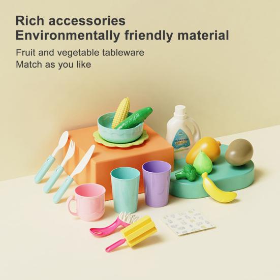 1 Set Dishwasher Degrees Toys Rich Accessories 90 Cartoon Rotating Faucet Circulation Fun Water Hands-on Ability