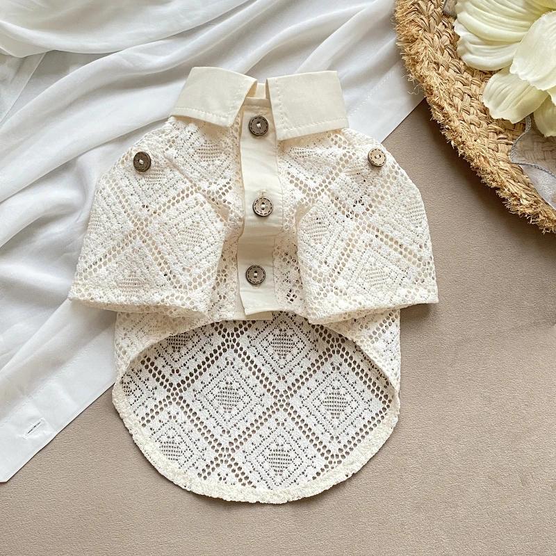 Dog Summer Clothes Shirt Cat Puppy Small Dog Costume Yorkie Poodle Corgi Samoyed Husky Labrador Golden Retriever Clothing Outfit