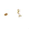 Elegant Woven Fruit Basket And Horse Figurine Modern Statue Collection for Desktop Snack Serving