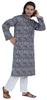 Atasi Designer Kurta For Men  s Printed Chinese Collar Summer Ethnic Party