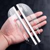 CEZ1 2025 Hot 2Pcs Car Rear View Mirror Sticker Rain Shield Shade Cover Decoration For Mercedes Benz A C E S Class CLA CLS W212 W213