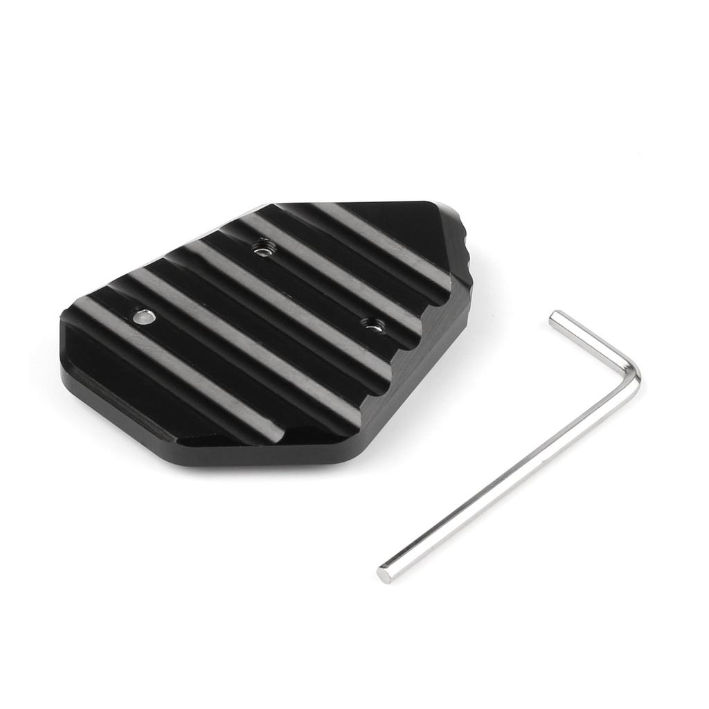 Bruce & Shark Motorcycle Side Stand Kickstand Plate Pad End