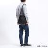 Porter Heat Shoulder Bag 703-06976 (Black) 9.3" x 11.2" x Depth