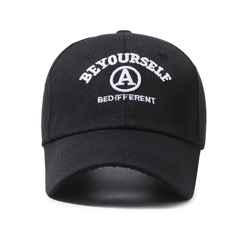 Letter Beyourself A Baseball Cap Uv Protection Hat Outdoor Breathable Cap Gift