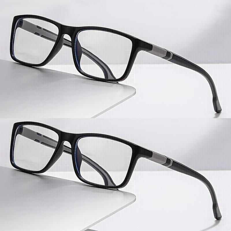 2pcs Fashion Men Reading Glasses Anti Blue Light Sports Presbyopia Hyperopia Women Reading Glasses +400