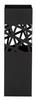 Azumaya-kk Umbrella Stand, Black, Steel, Removable Water Tray, Approx. W15.5 X D15.5 X H49cm, Slim, Square, for Entryways, LFS-186BK