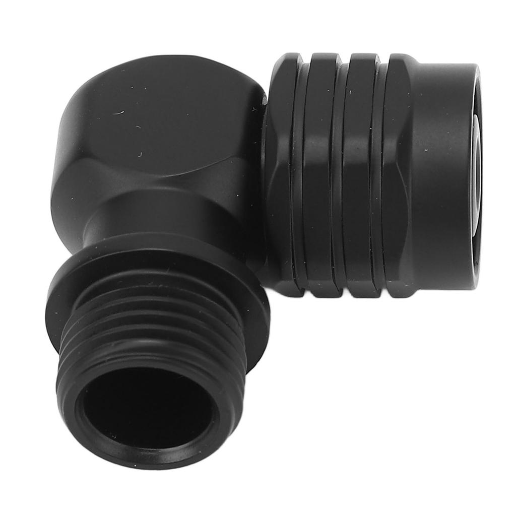 Diving Regulator Connector 90 Degree Angle Rotating Adapter for Second Stage Regulator