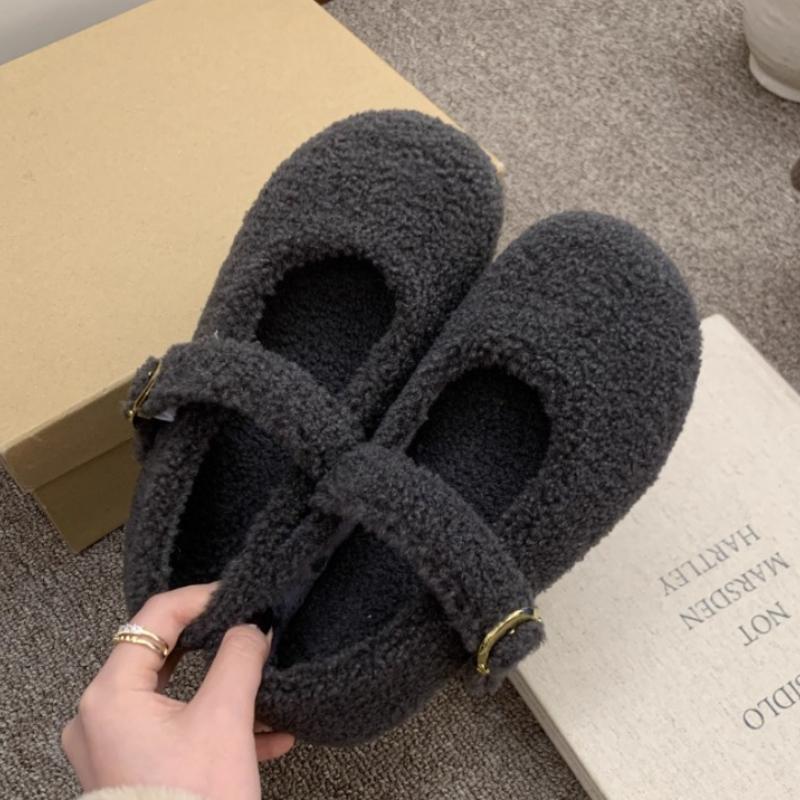 Fashion Women Suede Flats Shoes Casual Sport Loafers Shoes 2025 Trend New Fashion Short Plush Woman Sneakers Winter Walking Zapatillas