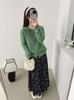 2026 Autumn/Winter Korean Designer Knit Cardigan Women's Niche Style