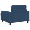 Armchair Blue Fabric
