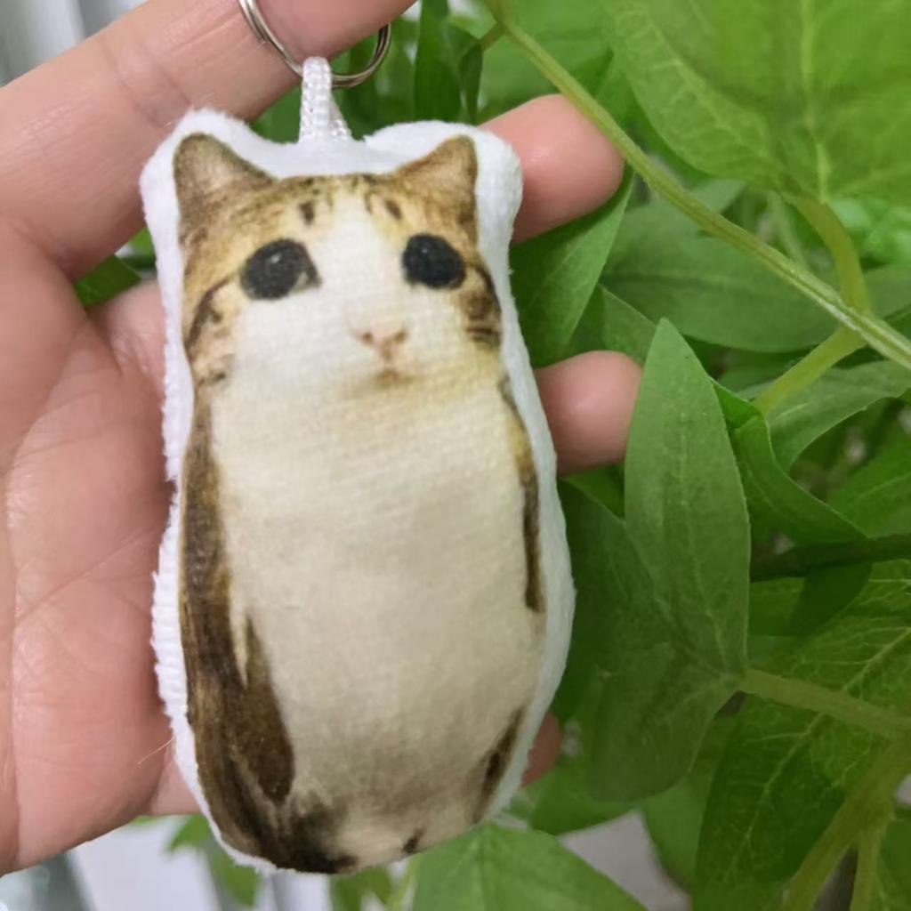 Plush Doll Keychain with Sound Function Soft Stuffed Toy Accessory for Bags Backpacks and Keys Durable Material Key Ring Attachment