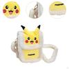 Plush Crossbody Bag Small Stylish with Adjustable Strap Cartoon Shoulder Red