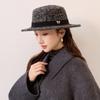 British Retro Women's Fedora Hat Fashion Commute Hat New Trilby Hat  Daily Commute