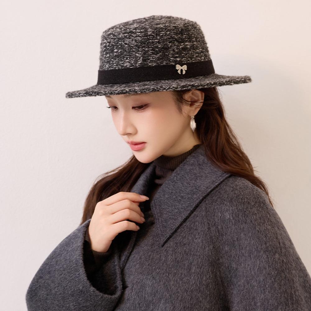 British Retro Women's Fedora Hat Fashion Commute Hat New Trilby Hat Daily Commute