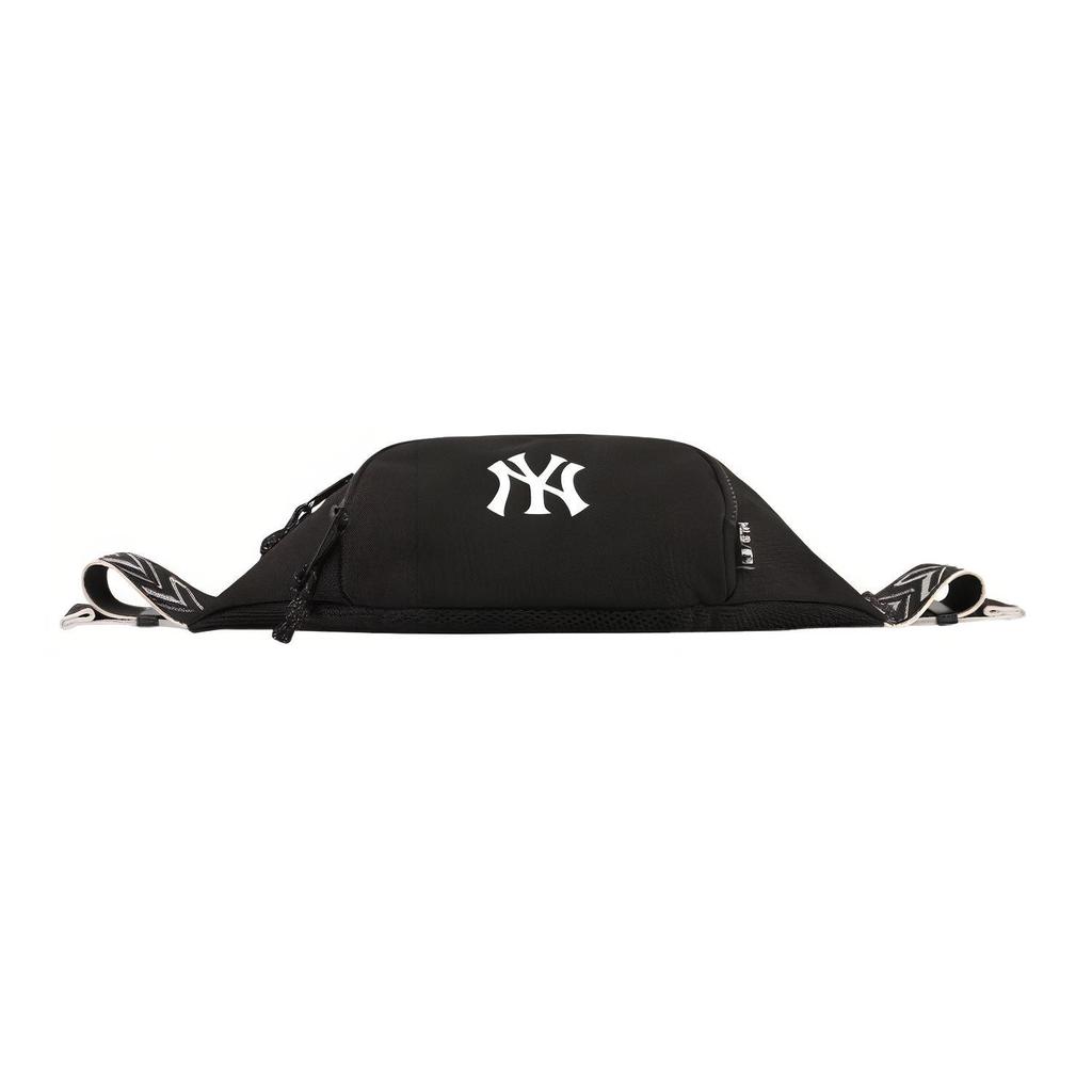 New MLB Canvas Crossbody Bag, Fanny Pack Regular Unisex Black 32BGCS111-50L