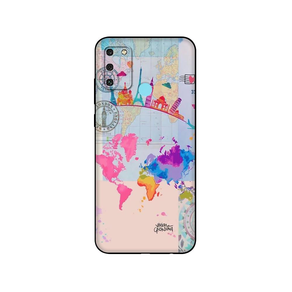 Black tpu Case For Huawei Honor 8a 8s Prime 9 Lite honor 9A 9C 9X Premium 9x Pro 9S Summer Travel Pack your Bags Lets Go Clear
