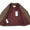 Gucci Excellent Condition G Jacquard Tailored Jacket, Women's, Brown and Black, Size 38, 623766, 2020 Jacket 38 Brown / BlackUsed