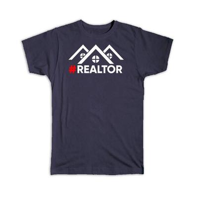 Gift T-Shirt : For Best Realtor House Hustler Real Estate Agent Occupation