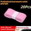 10/20Pcs Tennis Racket Overgrip Sweat Band Absorption Grip Pu Badminton Racket Handle Grip Tennis Griptape Padel Racket Grip