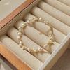 Freshwater Pearl Woven Bracelet, Special-shaped Pearl Bracelet, Beaded Bracelet