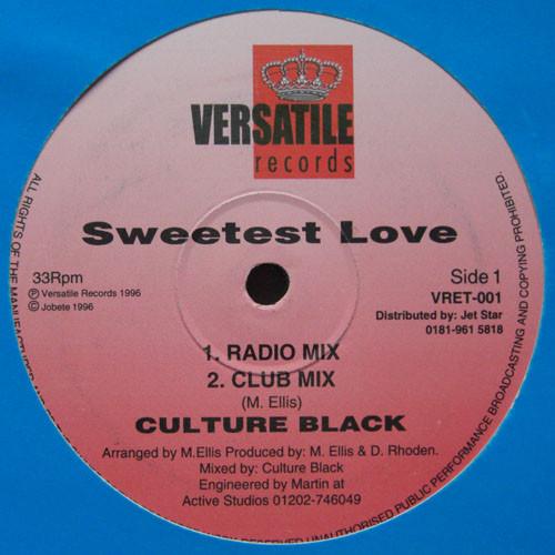 

12inch Record CULTURE BLACK Sweetest Love VRET001 Versatile Recor 1996 UK Reggae Ska Dub Used