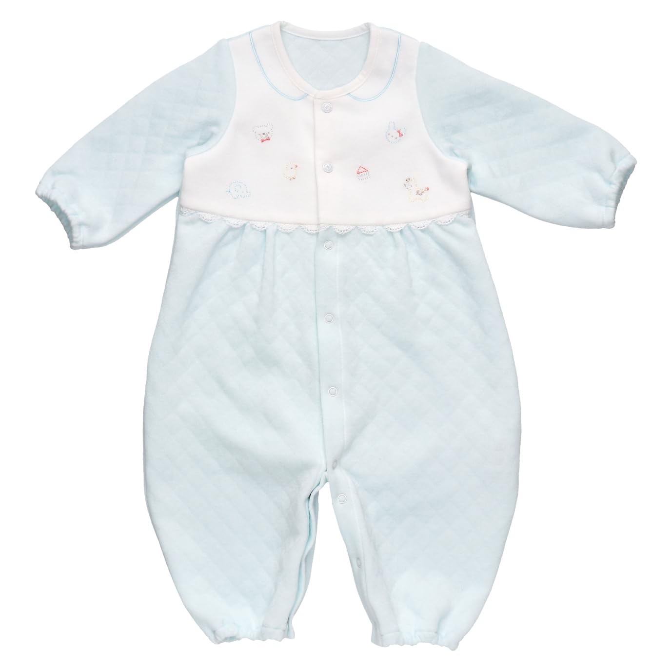 

Все Шифоновое Детское Одеяло Сакс Сделано в Японии [Baby Castle] Двустороннее 50-70