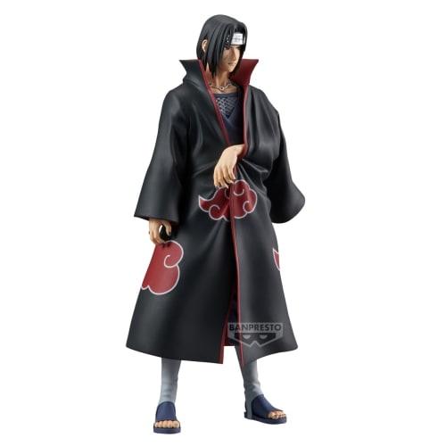 BANPRESTO Itachi Uchiha from Naruto Shippuden Grandist 28cm BP28670P Multicolor Collectible Figure, Perfect for Anime Fans