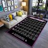 3D Music Basic Guitar Chord Theory Chart Piano Rug,Rug Living Room Tapete for Bedroom Sofa Doormat Decor,Kids Non-slip Floor Mat