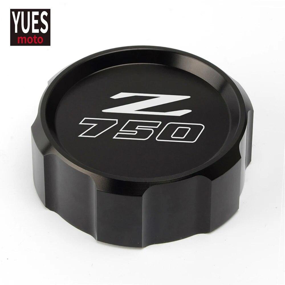 Motorcycle Accessories Red Front Rear Fluid Cylinder Master Reservoir Cover For Kawasaki Z750 Z 750 2007-2012 2008 2010 2011