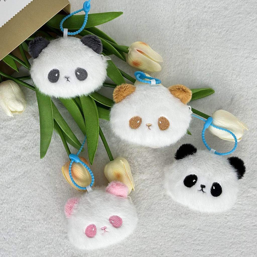 Mini Portamonete Peluche Orso Cartone Animato Borsa per Cuffie Zaino Se È un Ciondolo Bambola Macchina Artiglio 4 Pollici