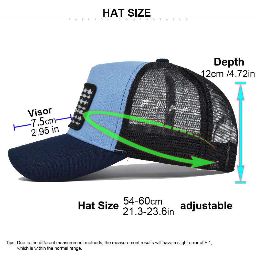 New Mesh Flag Baseball Cap For Men Women High Quality Adjustable Fashion Casual Outdoor Sports Breathable Sun Hat Snapback