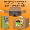 Bic Japan Round Stic Ballpoint Black Medium 60 Per Box Pen, Ink, Point, 1.0 Mm, (Used)