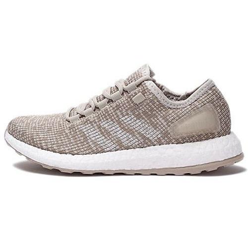 adidas Pure Boost Cream-Coloured White Shoes  Light  White  Men s S82099 EU 44