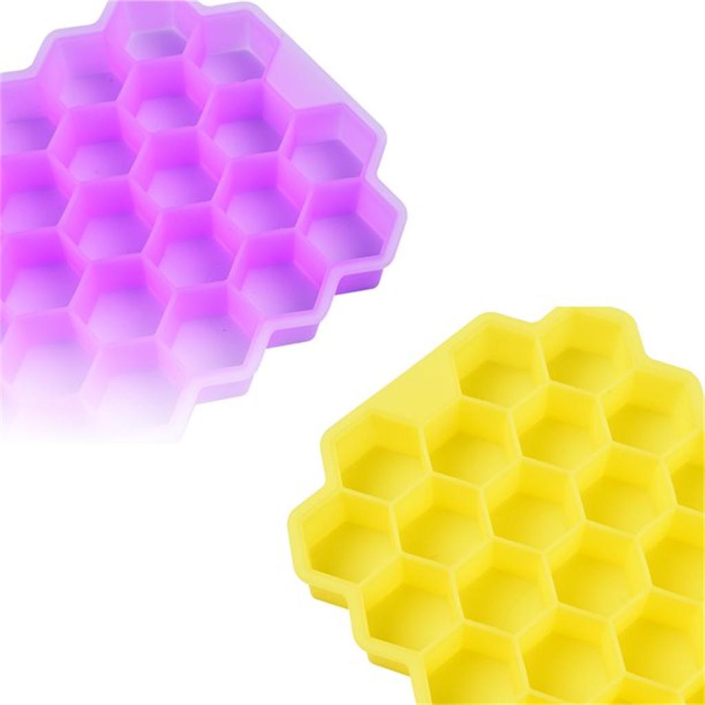 Silicone Ice Tray Ice Box With Lid Homemade Ice - Creative Can Be Superimposed Multi- Ice Press The Ice Tray