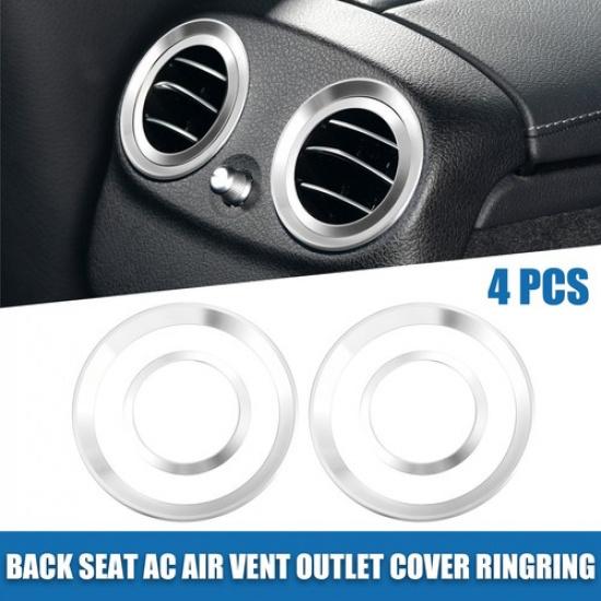 

Back Seat AC Air Vent Cover Ring for Alfa Romeo Giulia Stelvio 16-22 (Pack of 4)