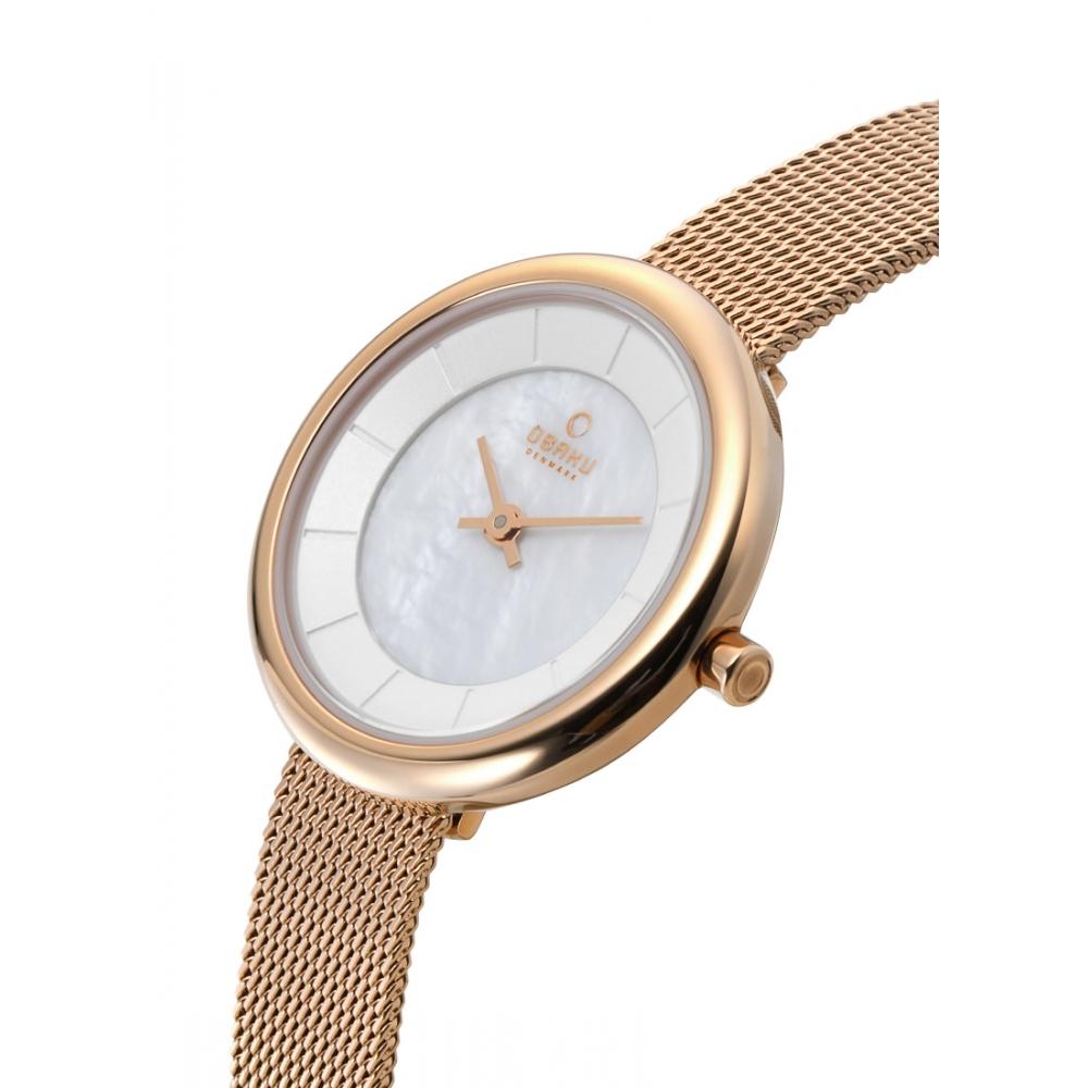  Officially Imported Genuine  Obaku V146lxvwmv Steel Women S Metal Watch