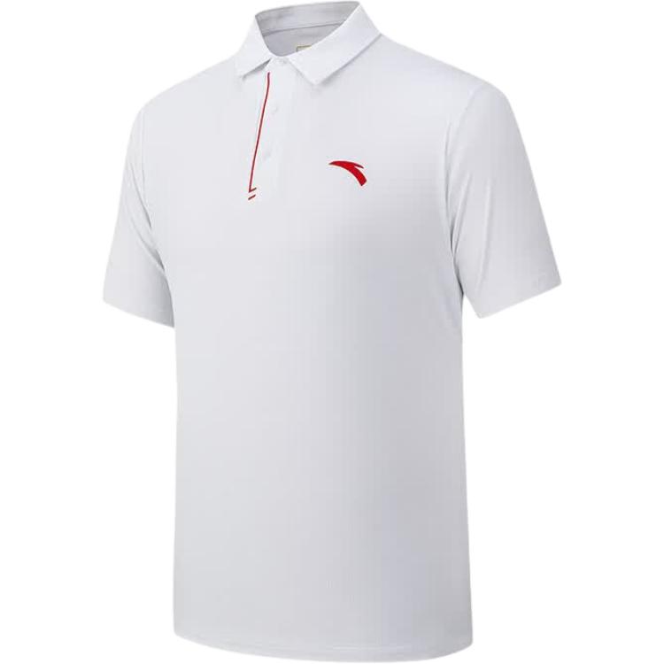 Anta Breathable Polo Shirt With Turn-Down Collar Men tops 152637108-1 S