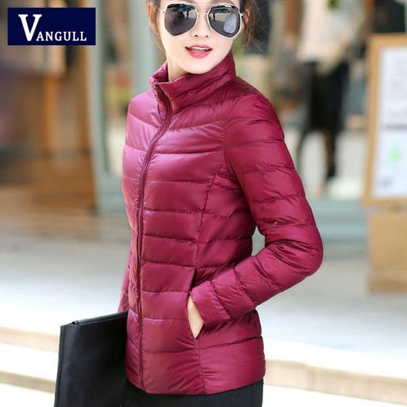 Brand Women Autumn Winter Clothes Basic Jacket Solid Slim Warm Thin Coat Casual Long Sleeve Zipper Cotton Parkas