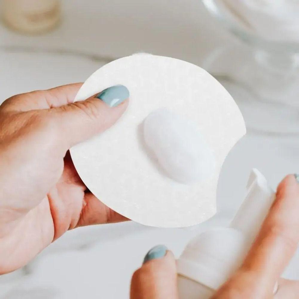 1200Pcs Double-sided Makeup Remover Pads Soft Wet Compress Cotton Face Makeup Cotton Pads  Girl