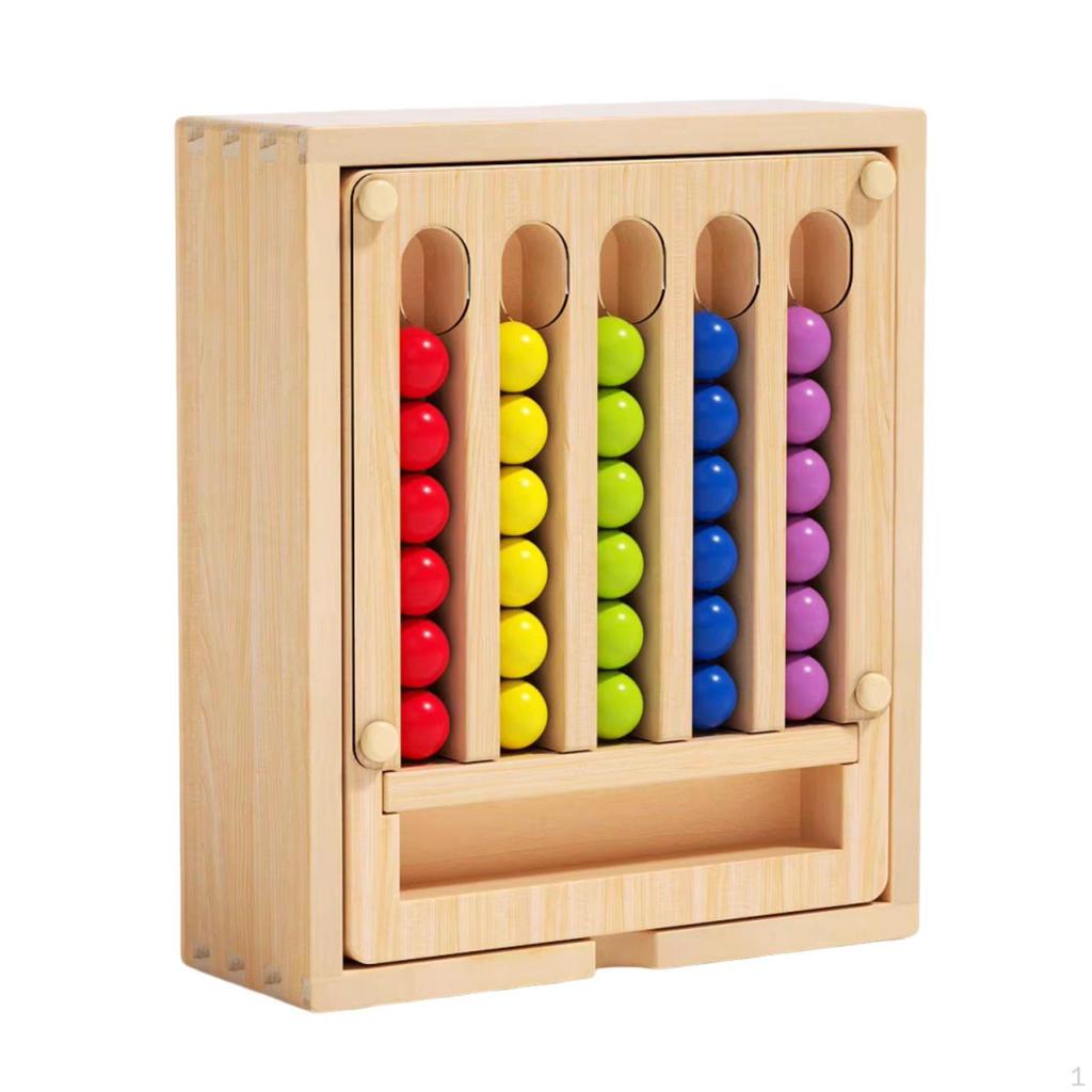 ChildCentered Color Sorting Game Concentration Training Bead Clipping Toy Set ParentChild