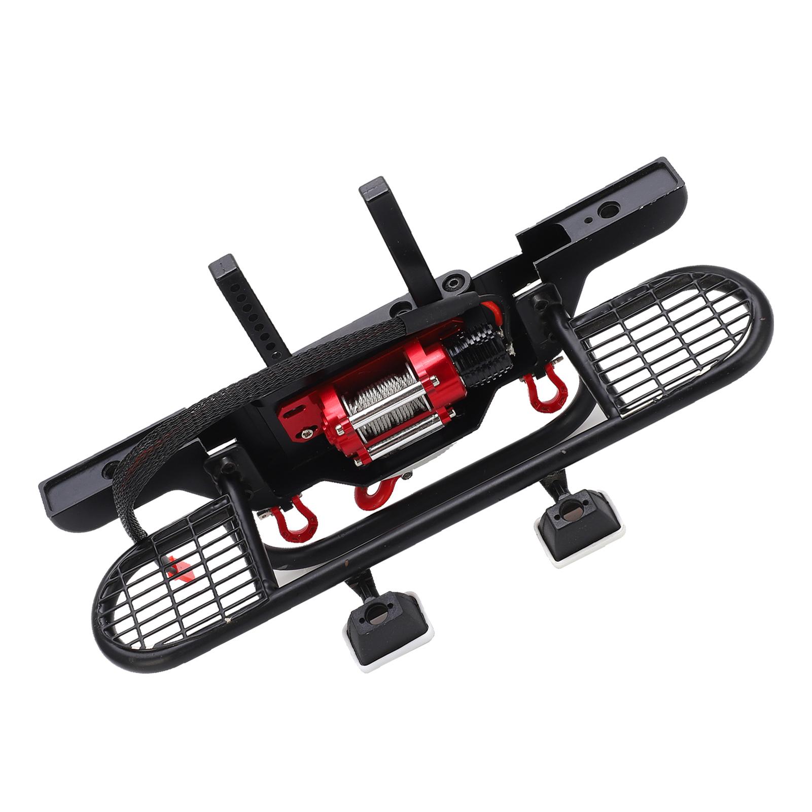 

Metal Front Trophy Bumper with Light for Traxxas for TRX4 for Axial Scx10 RC Crawler Car