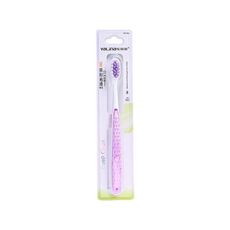 YALINNA Hard Bristle Stain Removing Toothbrush